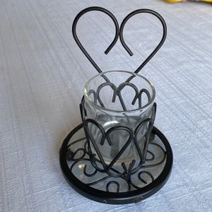 3-Piece Hearts Votive Holder
